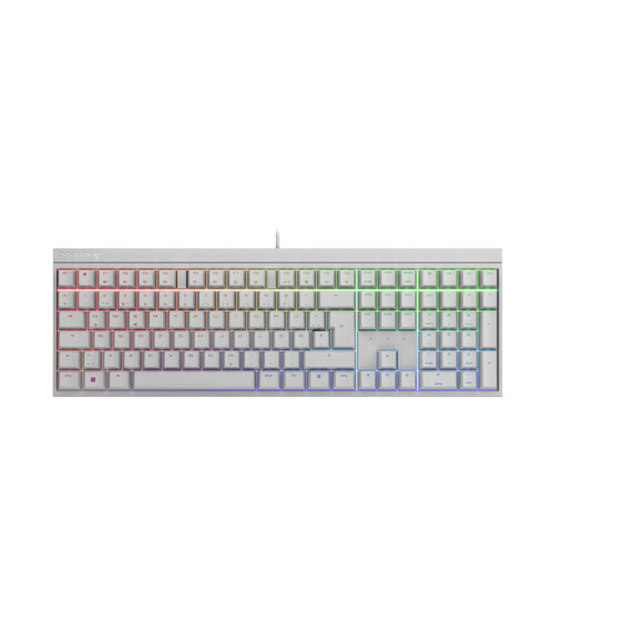 Cherry MX 2.0S RGB - Full-size (100%) - USB - Mechanical - QWERTZ - RGB LED - White