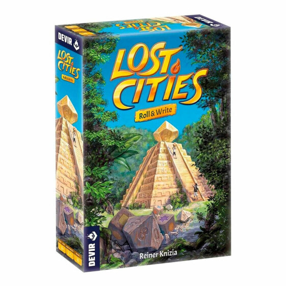 DEVIR IBERIA Lost Cities Roll & Write Board Game