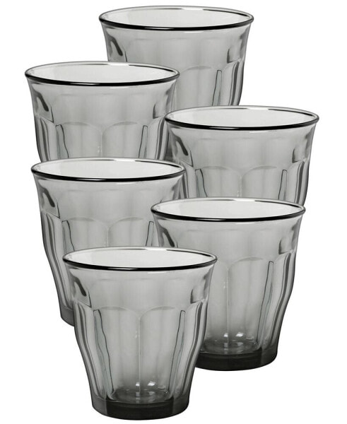 Picardie Grey Tumbler - 10 3/8 Oz. - Set Of 6