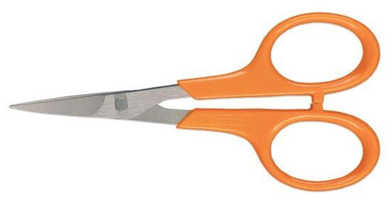Кухонные ножницы Fiskars Сгибные 10 см, сталь, оранжевые