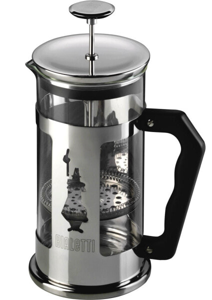 Bialetti 0003160 - French press set - 0.35 L - Glass - Black,Stainless steel - Plastic,Stainless steel