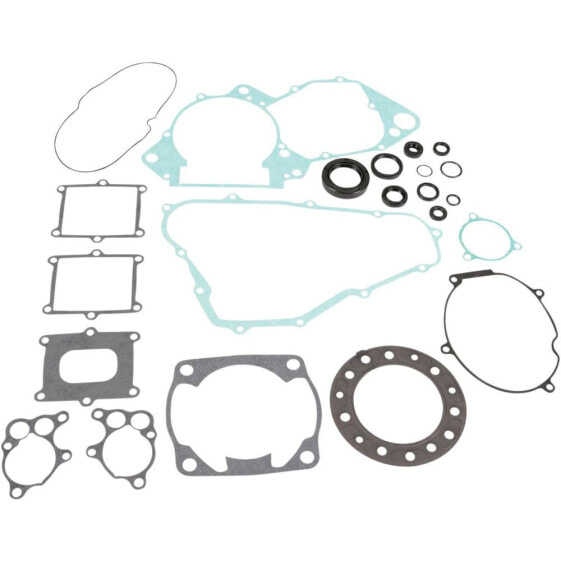 MOOSE HARD-PARTS 811273 Offroad Complete Gasket Set With Oil Seals Honda CR500R 89-01