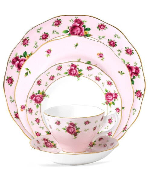 Набор посуды Royal Albert Old Country Roses Pink Vintage 5 предметов