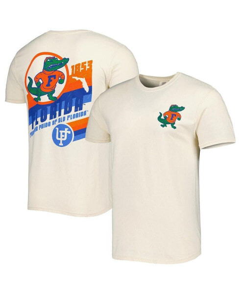 Men's Cream Florida Gators Vault Vintage-Inspired Comfort Color T-shirt