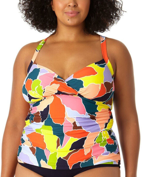 Anne Cole Halter X Back Tankini Women's