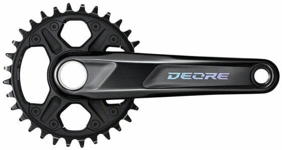 Шатуны Shimano Deore FC-M6130-1 - 175 мм, 12-скоростей, 32t, черные