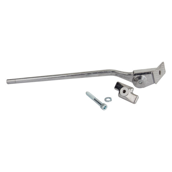 Greenfield KS2-S Kickstand with Retro-Kit Top Plate 285mm Silver