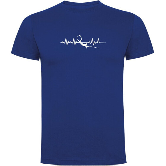 KRUSKIS Spearfishing Heartbeat short sleeve T-shirt