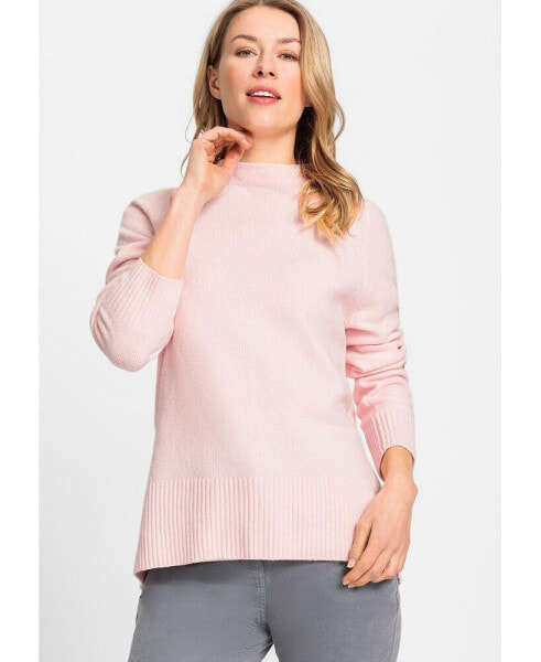 Women's Long Sleeve Funnel Neck Pullover