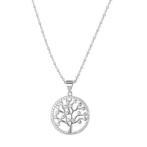 Silver necklace with tree of life AGS1137 / 47