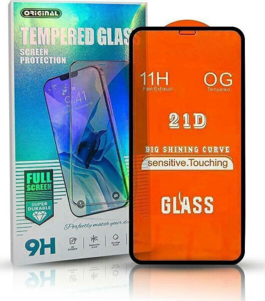 SZKŁO FULL GLUE 21D GLASS REALME GT 5G black