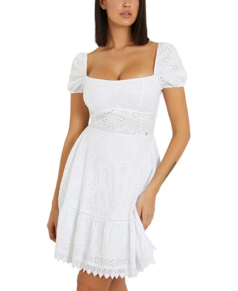 Women's Clio Eyelet Mini Dress