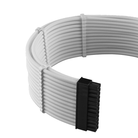cablemod PRO ModMesh - ATX (24-pin) - ATX (24-pin) - Straight - Straight - White - 250 mm