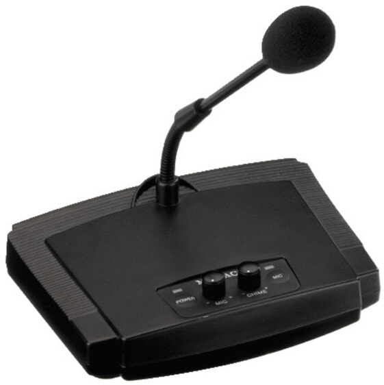 Микрофон Monacor ECM-450 для интервью черный