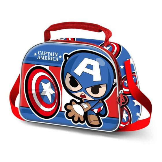 DISNEY Captain America Let´s Go 3D Lunch Bag