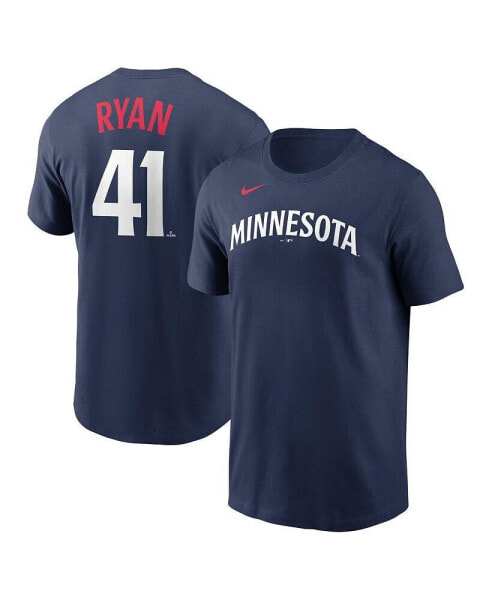 Men's Joe Ryan Navy Minnesota Twins Player Name and Number T-shirt