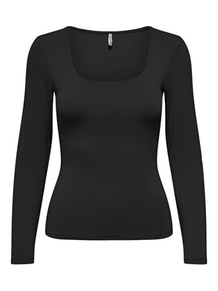 Dámské triko ONLEA Standard Fit 15302647 Black