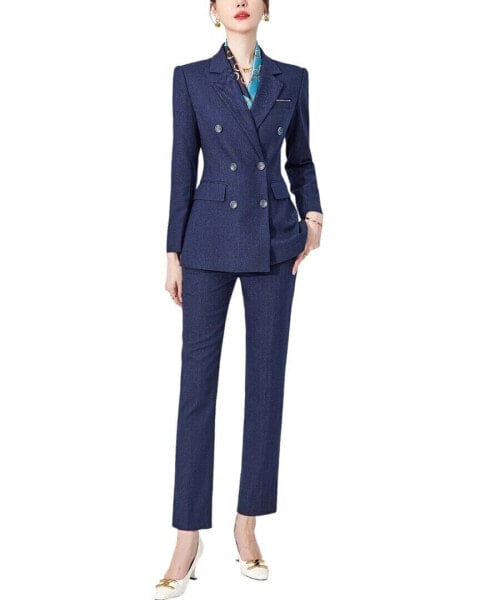 Elaine 2Pc Blazer & Pant Set Women's 8