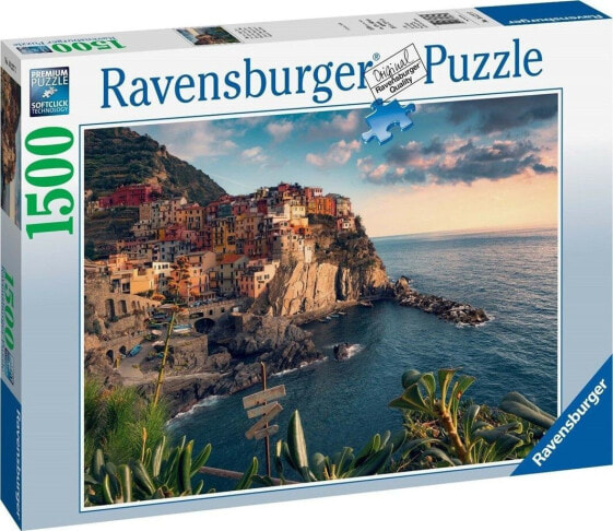 Пазл развивающий Ravensburger Ravensburger Puzzle 1500 элементов Вид на Чинкве-Терре