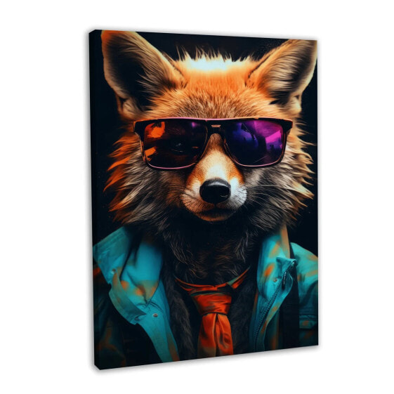 Leinwandbild Fox Cool