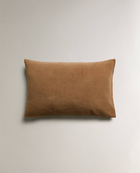 Faux fur cushion cover