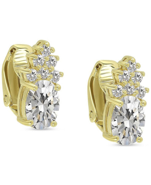 Серьги Giani Bernini Cubic Zirconia Clip-On Stud