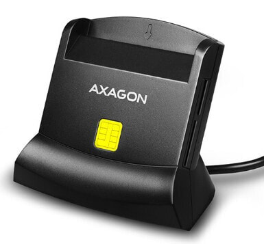 AXAGON CRE-SM2 - USB 2.0 - 1.3 m - Black - 91 g
