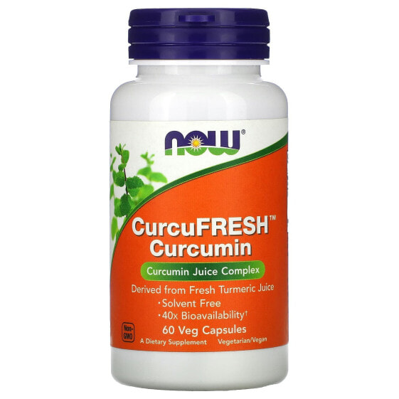 CurcuFresh Curcumin, 60 Veg Capsules