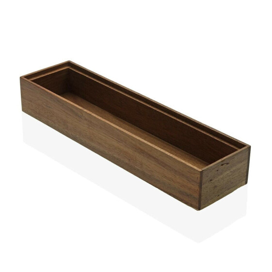 Коробка универсальная Versa Бамбук древесина акации 7,7 x 5,1 x 30,5 cm