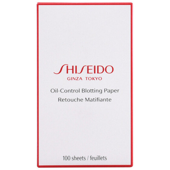 Бумажные листы с вяжущим покрытием Shiseido The Essentials (100 штук)