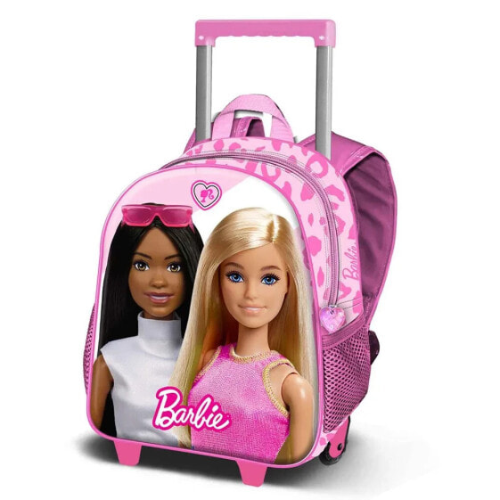 KARACTERMANIA Barbie Fashion Small 3D Backpack With Wheels