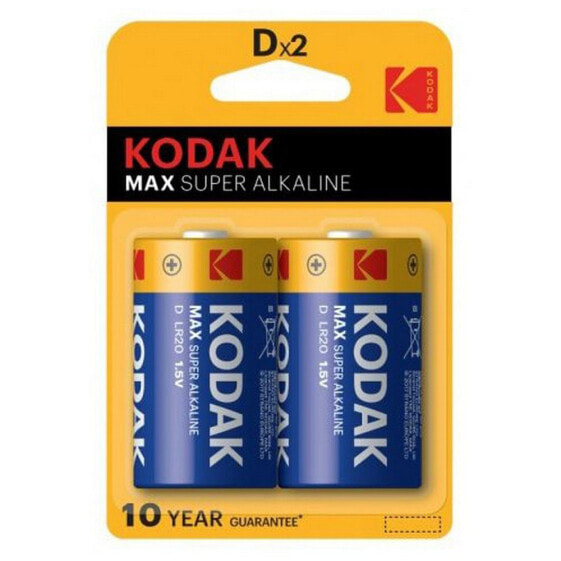 KODAK Max LR20 D 2 Units Batteries