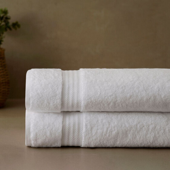 Certified Organic Cotton Bath Sheet 2-Piece Set