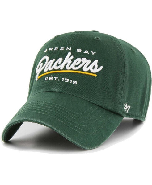 Women's Green Green Bay Packers Sidney Clean Up Adjustable Hat