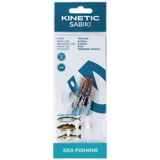 KINETIC Sabiki Trio Feather Rig