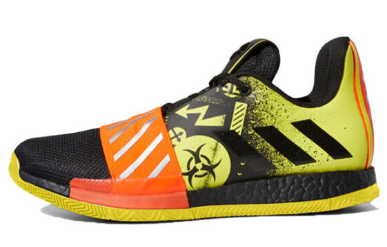 adidas Harden Vol.3 Radioactive 哈登3 低帮 实战篮球鞋 男款 黄黑 / Кроссовки баскетбольные Adidas Harden FV2592