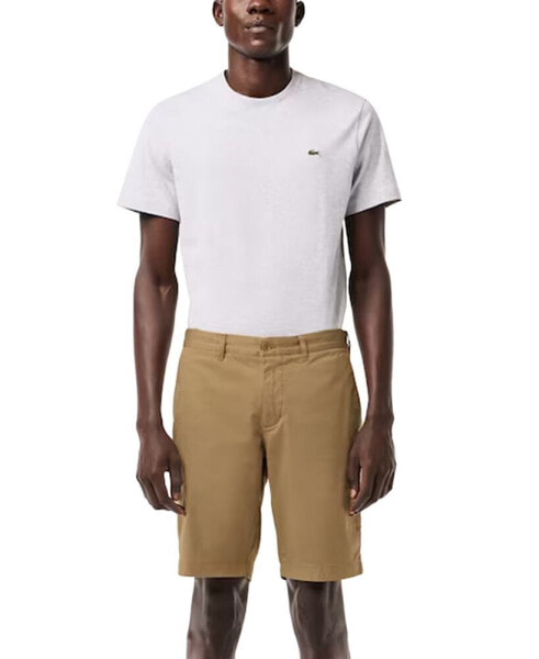 Men's Slim-Fit Solid Bermuda Shorts