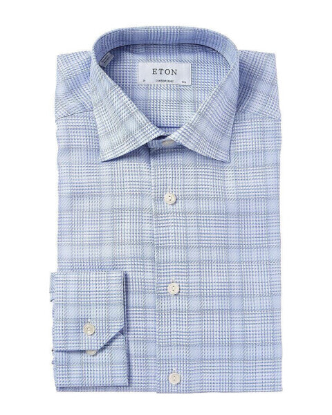 Eton Contemporary Fit Dress Shirt Men's Blue 47