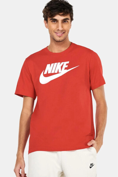 Sportswear Clup Standart Kesim Kırmızı Erkek Spor Tişört