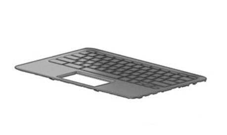 HP L52573-DH1 - Housing base + keyboard - Nordic - HP - Chromebook 11