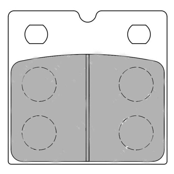 FERODO FDB108ST Sinter sintered disc brake pads