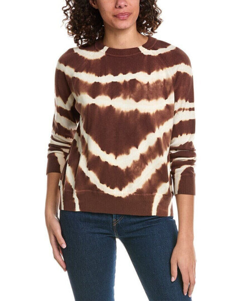 Minnie Rose Tie-Dye Cashmere-Blend Sweater Women's