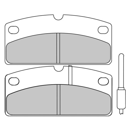 FERODO FDB2153P Platinum semi metallic disc brake pads