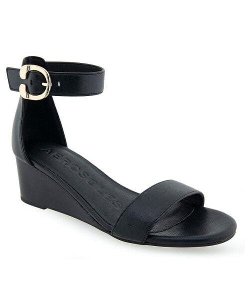 Women's Willis Buckle Strap Wedge Sandals