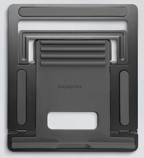 AXAGON STND-L - Notebook stand - Grey - Aluminium - 25.4 cm (10") - 40.6 cm (16") - 90 - 113 mm
