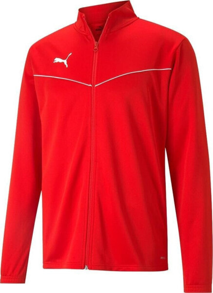 Puma Bluza męska Puma teamRISE Training Poly Jacket czerwona 657392 01 XL