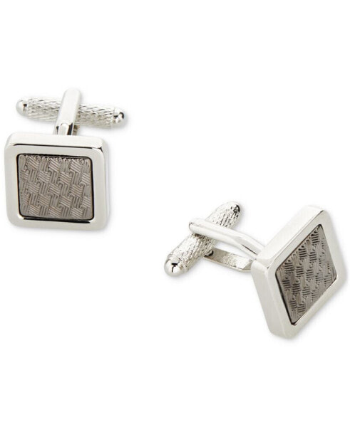 Men's Crosshatch Cufflinks