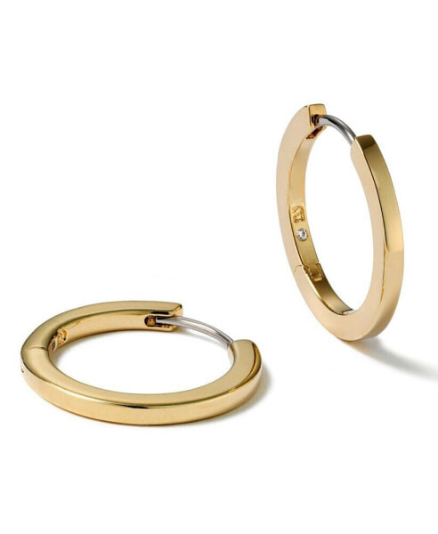 Gold Huggie Hoop Earrings - Huggie Hoops Medium