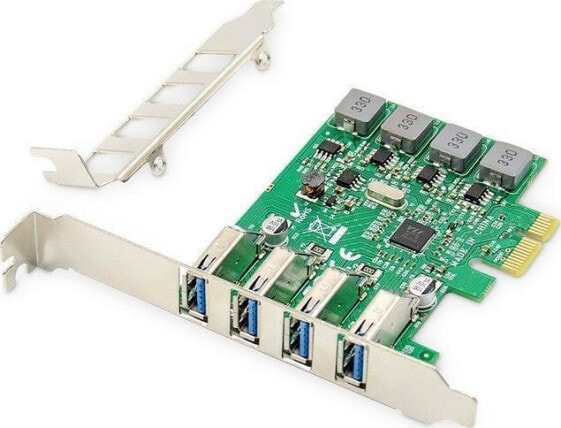 Kontroler Digitus PCIe 2.0 x1 - 4x USB 3.0 (DS-30226)