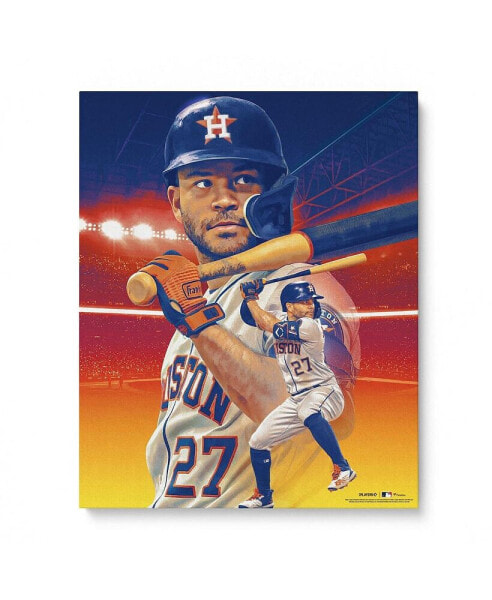 Интерьерная фотография Fanatics Authentic jose Altuve Houston Astros 16" x 20" - Дизайнер Brian Konnick